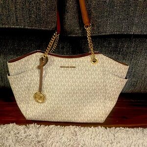 michael kors medium satchel jet set